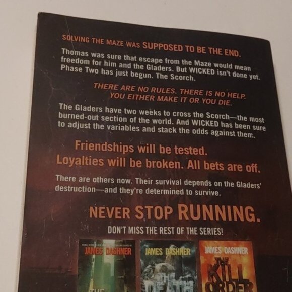 Scorch Trials, book #2 in the Maze Runner series by James Dashner Teen - Picture 5 of 6